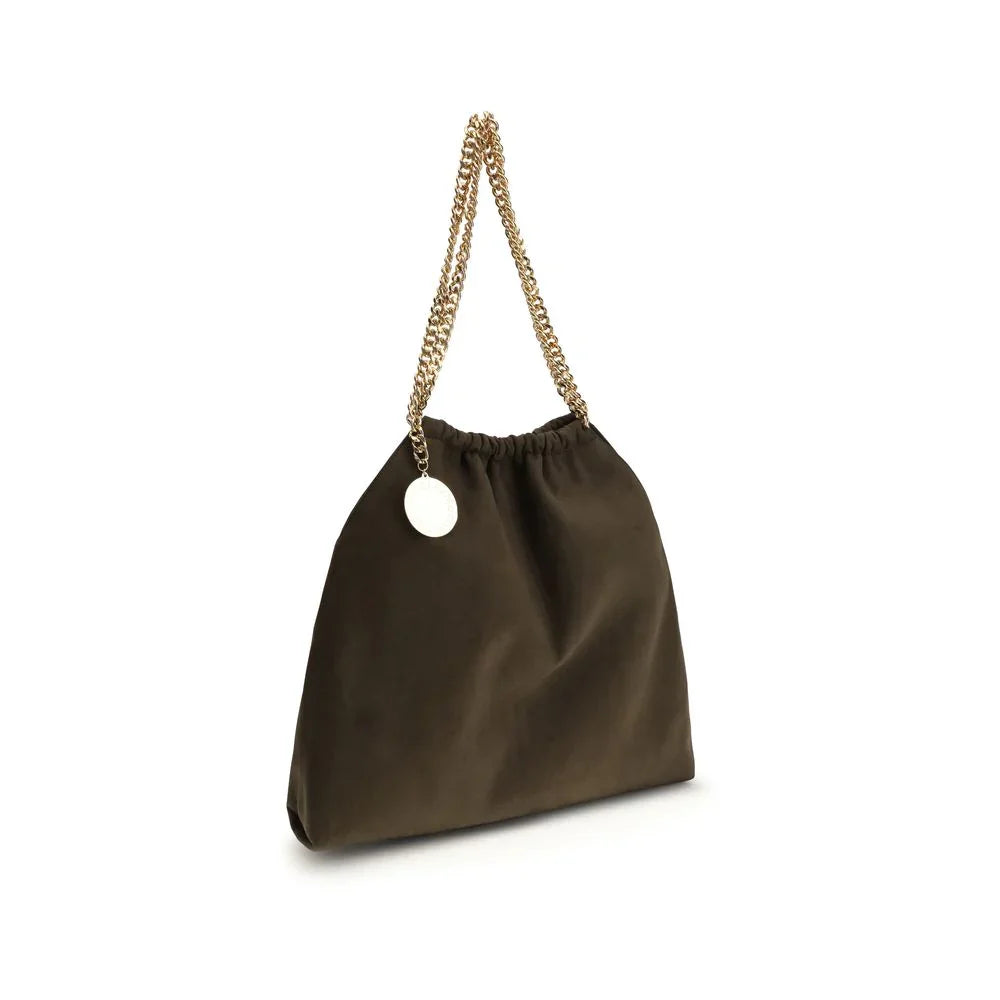 Stella McCartney Brown Polyester Shoulder Bag