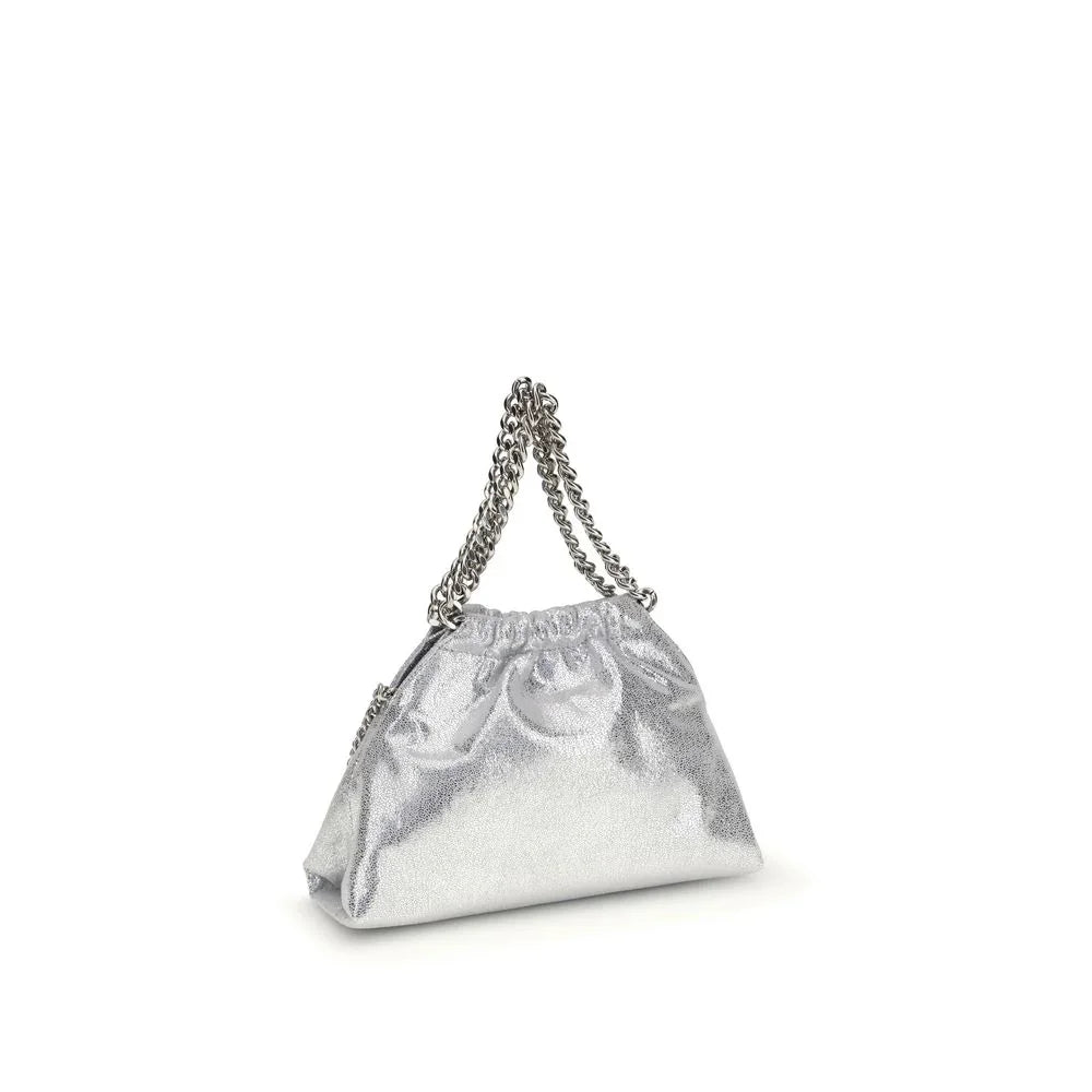 Stella McCartney Silver Polyester Shoulder Bag
