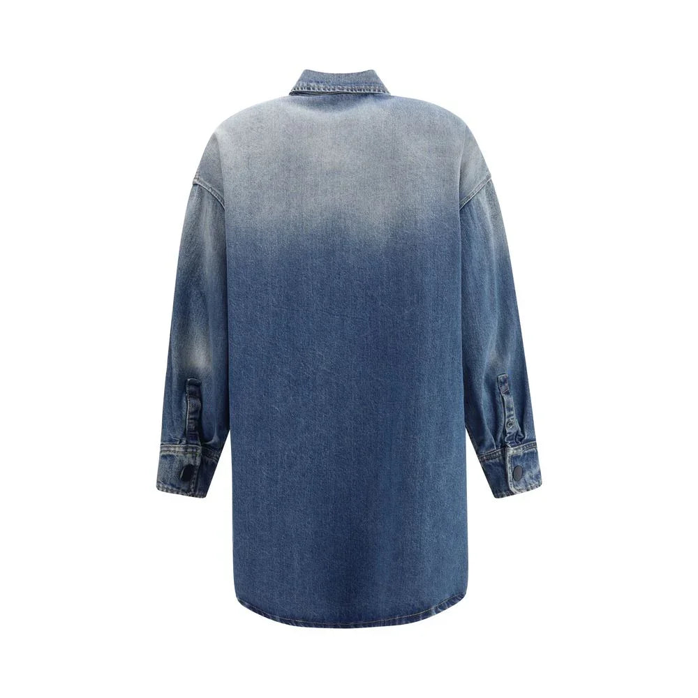 Prada Blue Cotton Denim Jacket