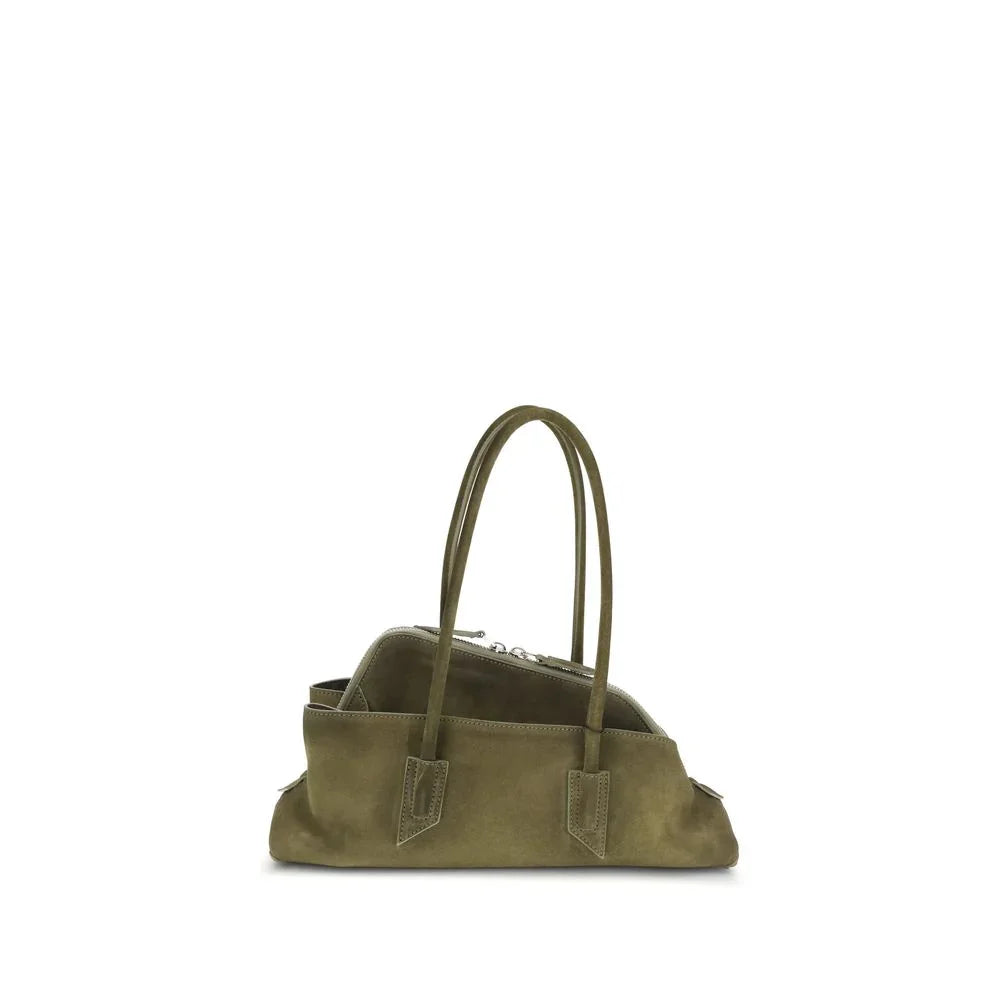 The Attico Bicolor Calf Leather Bos Taurus Shoulder Bag