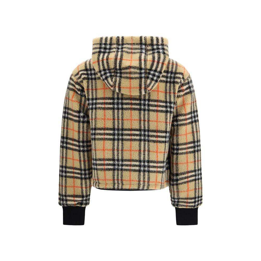 Burberry Multicolor Wool Full-Length Jacket
