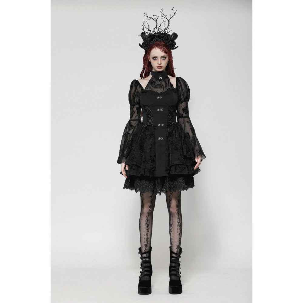 Dark in Love Blanche Butterfly big sleeves Dress