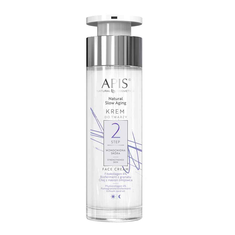 Apis Natural Slow Aging Face Cream Step 2 Strengthened Skin | 50ml