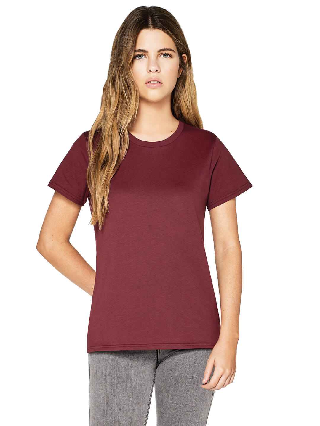 Organic Essential T-shirt Womens: 3 Pack