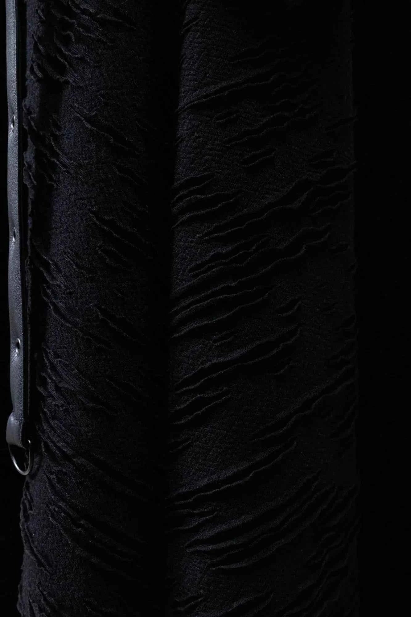 Killstar Gloomara Textured Jersey Skirt