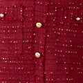 Yumi Burgundy Boucle Tunic Dress