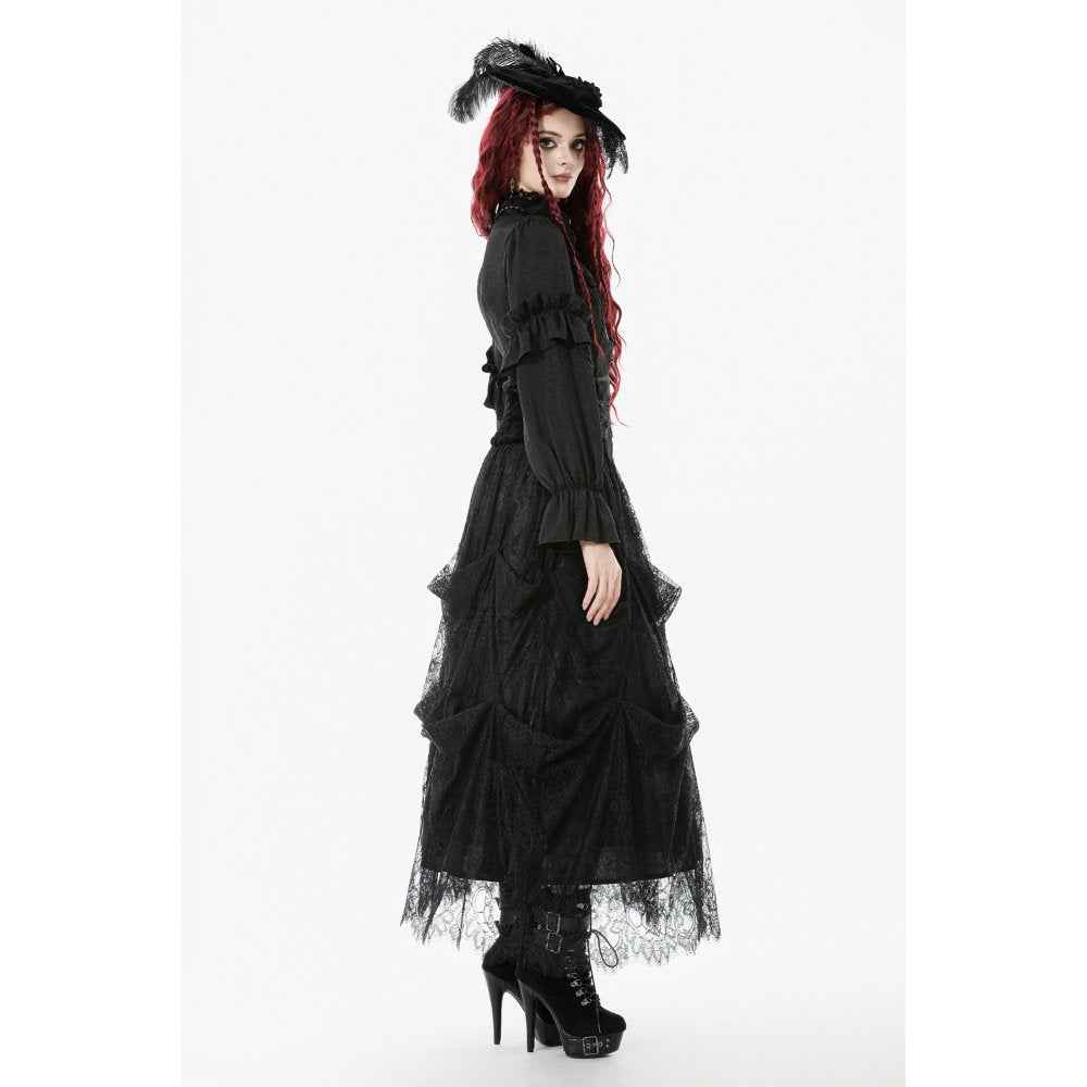 Dark in Love Gloriana Draped Maxi Skirt