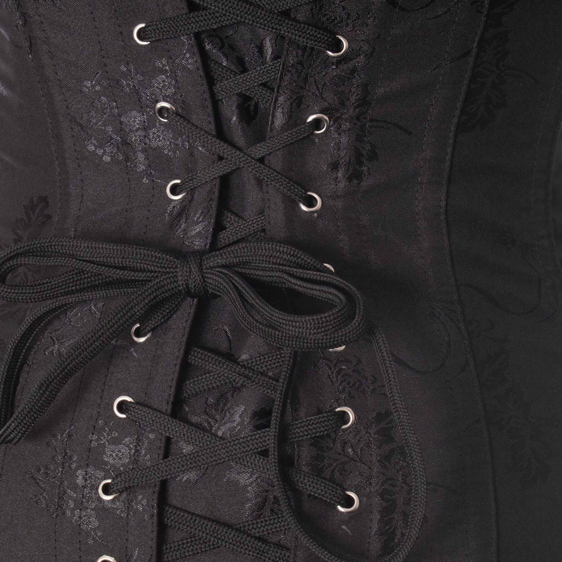 Vixxsin Ebony 2 Piece Corset
