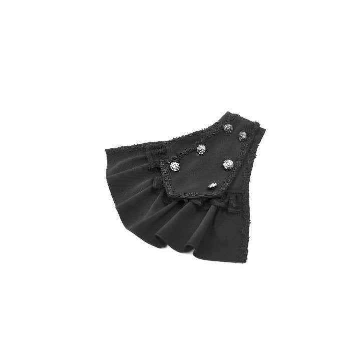 Dark in Love Bellatrix Lace Ruffle Capelet