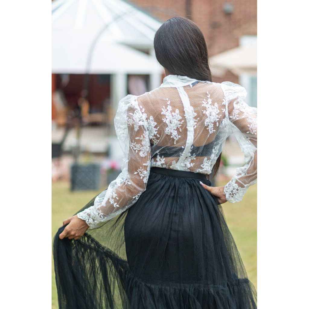 BRADSHAW Black Five Layer Tulle Skirt
