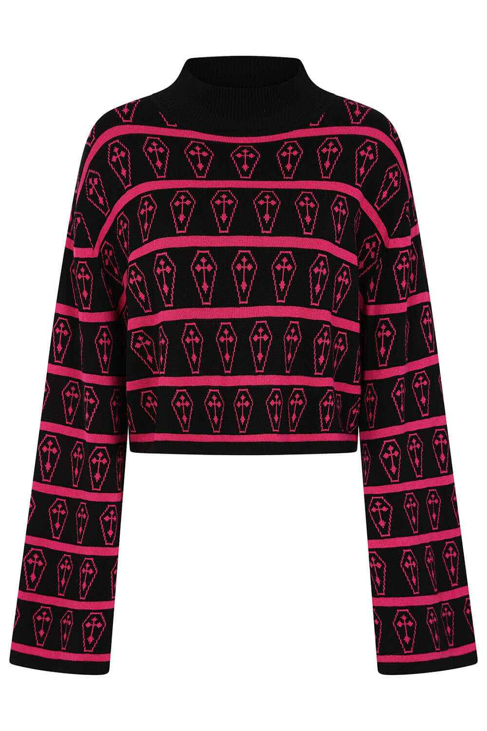 Banned Apparel Coffin Knit Jumper